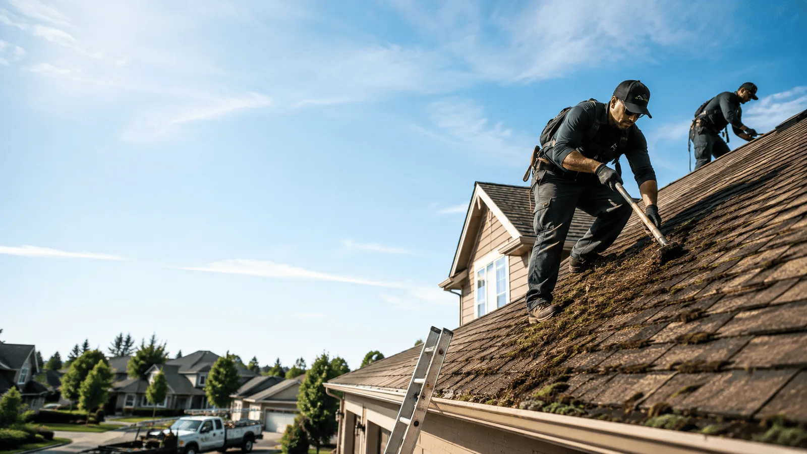 Roof Moss Removal in Salina, UT near me
